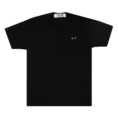 Pre-owned Comme Des Garçons Play Heart T-shirt 'black'