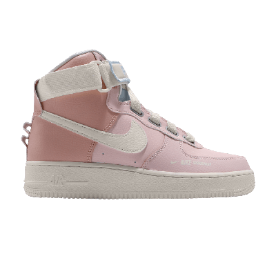 Pre-owned Nike Wmns Air Force 1 High Utility 'force Is Female - Echo Pink'