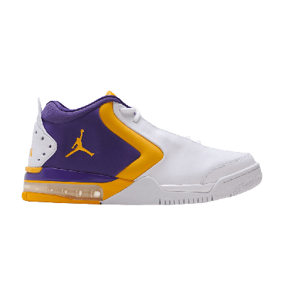 Pre-owned Air Jordan Jordan Big Fund 'lakers' In White