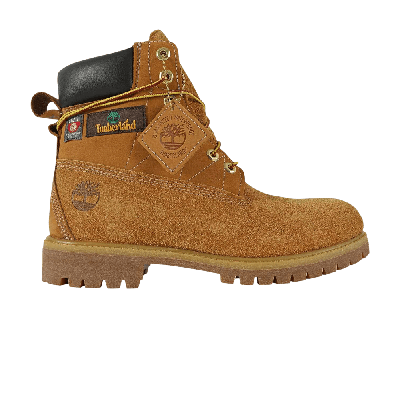 Pre-owned Timberland Staple X 6 Inch Premium 'wheat' In Brown