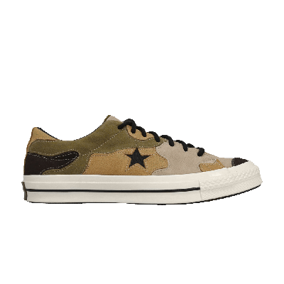 Pre-owned Converse One Star Ox 'green Brown'