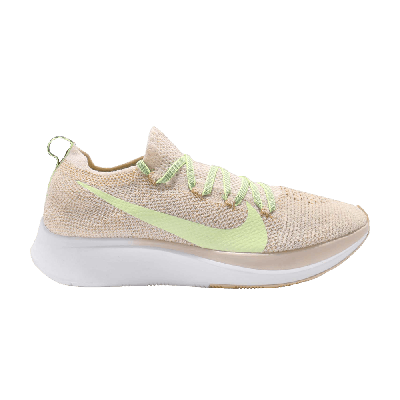 Pre-owned Nike Wmns Zoom Fly Flyknit 'light Cream'