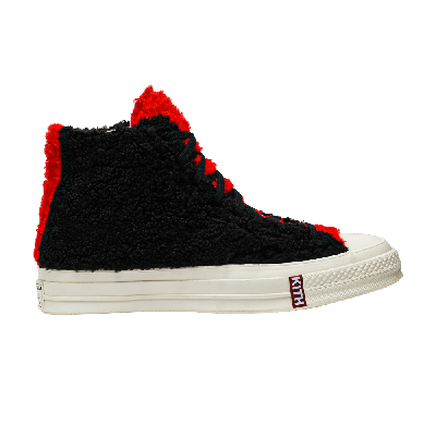 Pre-owned Converse Kith X Disney X Chuck 70 'fleece Mickey Mouse' In Black
