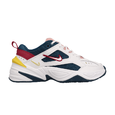 Pre-owned Nike Wmns M2k Tekno 'blue Force' In White