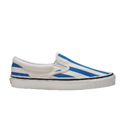 Pre-owned Vans Classic Slip-on 98 Dx 'anaheim Factory - Blue Stripes'