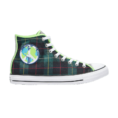 Pre-owned Converse Chuck Taylor All Star High 'world Peace - Green Red'