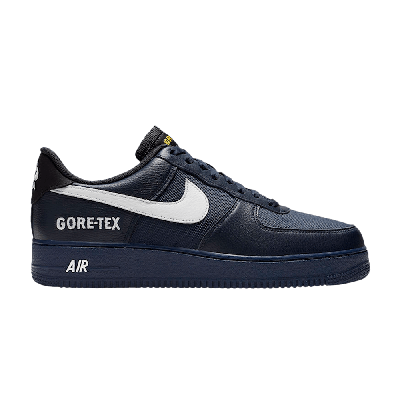 Pre-owned Nike Gore-tex X Air Force 1 Low 'navy' In Blue