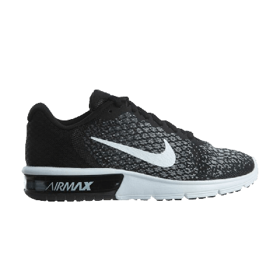 Pre-owned Nike Wmns Air Max Sequent 2 'black White'