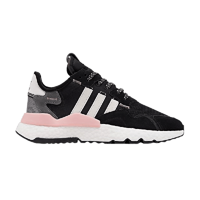 Pre-owned Adidas Originals Wmns Nite Jogger 'reptile Pack - Pink' In Black