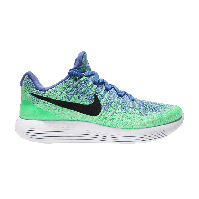 Pre-owned Nike Wmns Lunarepic Low Flyknit 2 'medium Blue' In Green