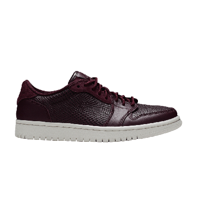 Pre-owned Air Jordan Wmns  1 Retro Low Ns 'bordeaux' In Purple