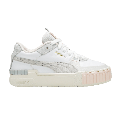 Pre-owned Puma Wmns Cali Sport Mix 'marshmallow' In White
