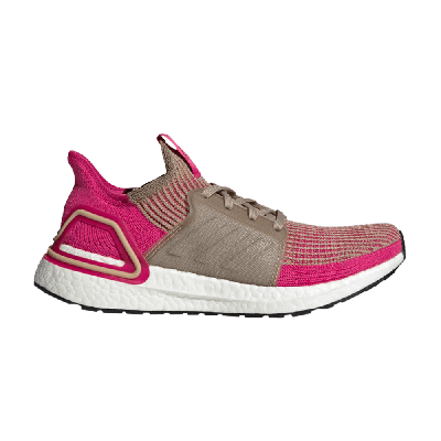 Pre-owned Adidas Originals Wmns Ultraboost 19 'trace Khaki Magenta' In Brown