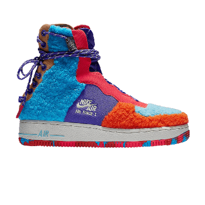 Pre-owned Nike Wmns Air Force 1 Rebel Xx 'colored Sherpa' In Multi-color