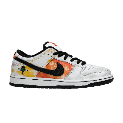 Pre-owned Nike Dunk Low Sb 'tie Dye Rayguns' 2019 In White