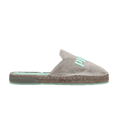 Pre-owned Puma Fenty X Wmns Espadrilles 'drizzle Bay' In Grey