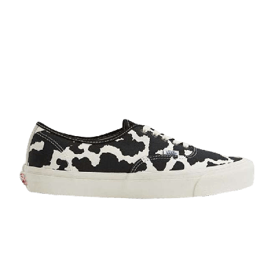 Pre-owned Vans Og Authentic Lx 'cowprint' In Black