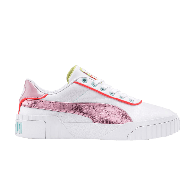 Pre-owned Puma Sophia Webster X Wmns Cali Platform 'white Pale Pink'