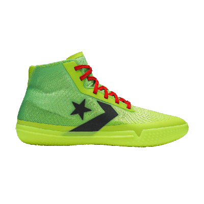 Pre-owned Converse All Star Pro Bb 'nocturnal' In Green