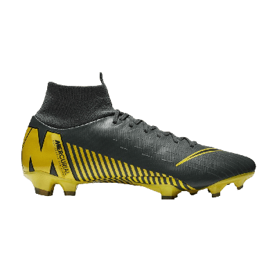 Pre-owned Nike Mercurial Superfly 6 Pro Fg 'grey Opti Yellow'