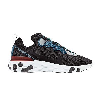Pre-owned Nike React Element 55 'safari Pack' In Black