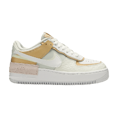 Pre-owned Nike Wmns Air Force 1 Shadow Se 'spruce Aura' In White