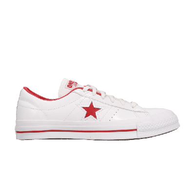 Pre-owned Converse One Star Ox 'hanbyeol - White Red'