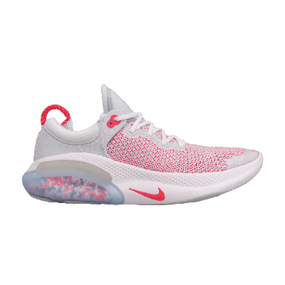 Pre-owned Nike Joyride Run Fk 'laser Crimson' In White