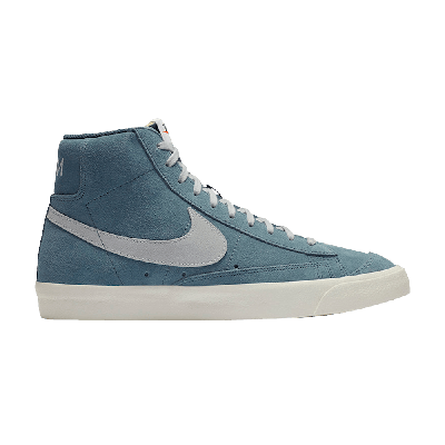 Pre-owned Nike Blazer Mid 77 Suede 'thunderstorm' In Blue