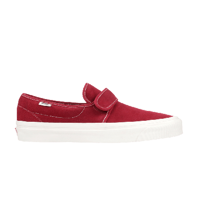 Pre-owned Vans Slip-on 47 V Dx 'brick Red'