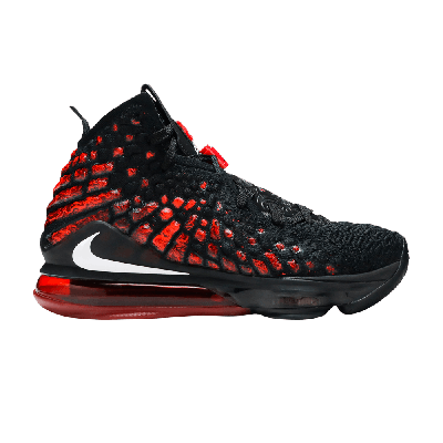 Pre-owned Nike Lebron 17 'infrared Vi' In Black