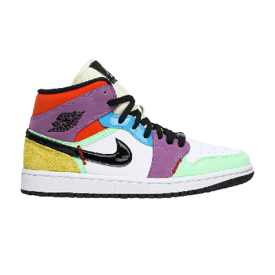 Pre-owned Air Jordan Wmns  1 Mid Se 'lightbulb' In Multi-color