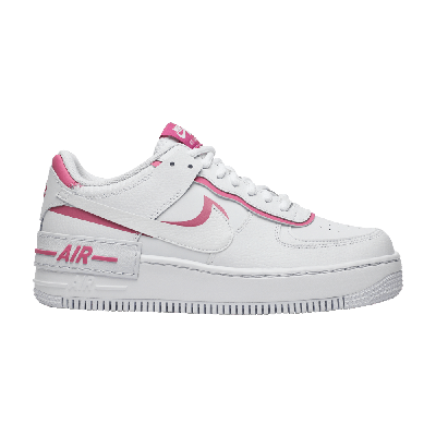 Pre-owned Nike Wmns Air Force 1 Shadow 'white Magic Flamingo'