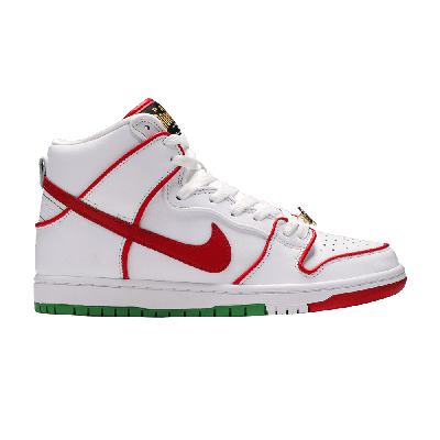 Pre-owned Nike Paul Rodriguez X Dunk High Premium Sb 'boxing' In White