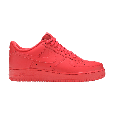 Pre-owned Nike Air Force 1 Low '07 Lv8 1 'triple Red'