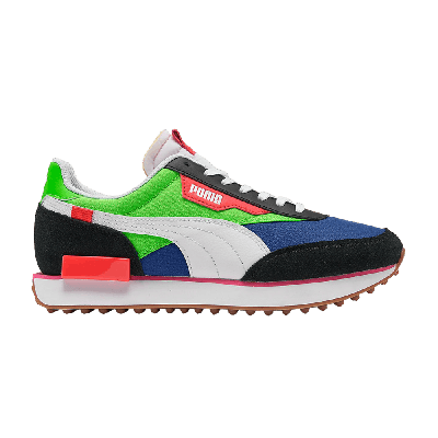 Pre-owned Puma Future Rider 'dazzling Blue' In Multi-color