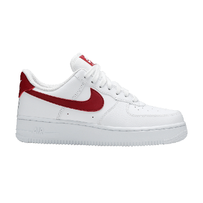 Pre-owned Nike Wmns Air Force 1 '07 'white Noble Red'