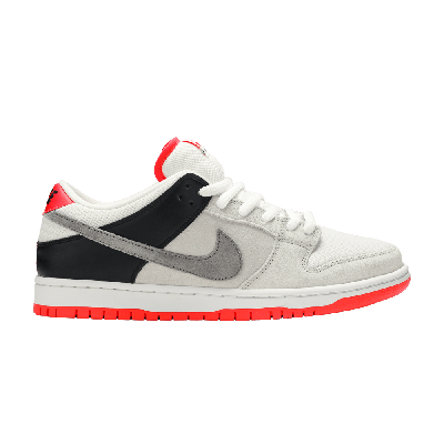 Pre-owned Nike Dunk Low Sb 'am90 Infrared' In White