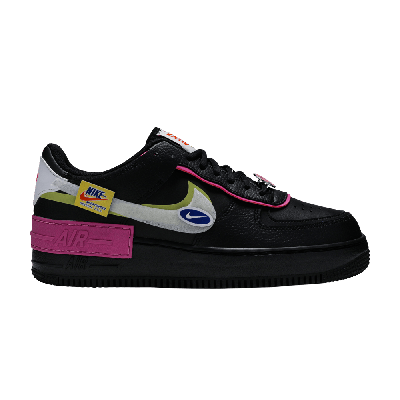 Pre-owned Nike Wmns Air Force 1 Shadow 'cosmic Fuchsia' In Black