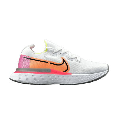 Pre-owned Nike Wmns React Infinity Run 'pink Blast' In Silver
