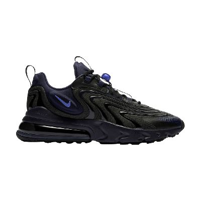 Pre-owned Nike Air Max 270 React Eng 'sapphire' In Black