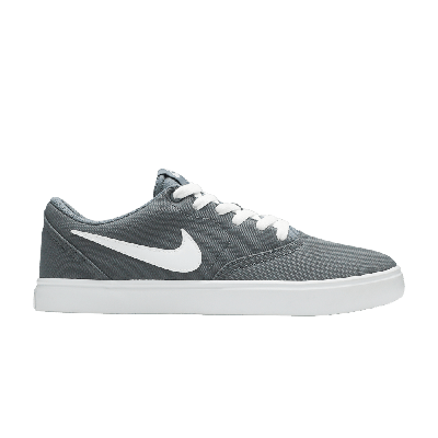 Pre-owned Nike Wmns Check Solarsoft Canvas Sb 'cool Grey'