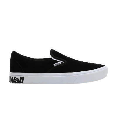 Pre-owned Vans Comfycush Slip-on 'distort' In Black