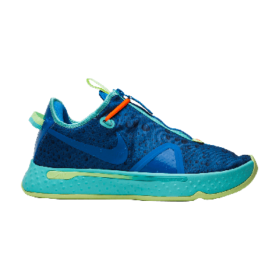 Pre-owned Nike Nba 2k20 X Gatorade X Pg 4 'gatorade Gx' Gamer Exclusive In Blue