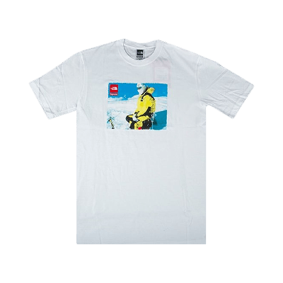 Pre-owned Supreme Kids' X The North Face Photo T-shirt 'white'