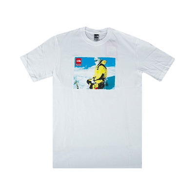 Pre-owned Supreme X The North Face Photo T-shirt 'white'