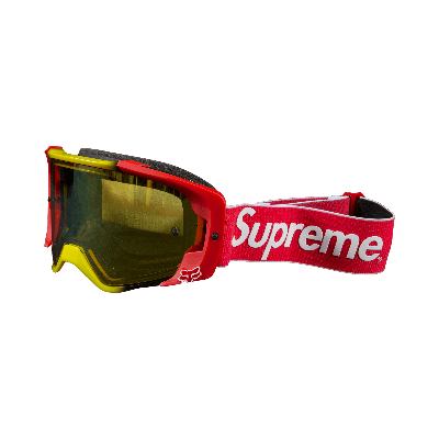 Pre-owned Supreme X Fox Racing Vue Goggles 'red'