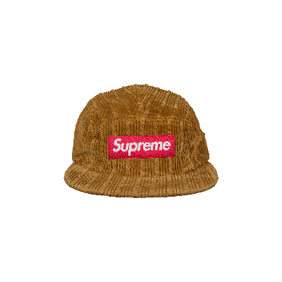 Pre-owned Supreme Rope Corduroy Camp Cap 'brown'