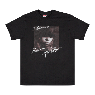 Pre-owned Supreme Mary J. Blige T-shirt 'black'