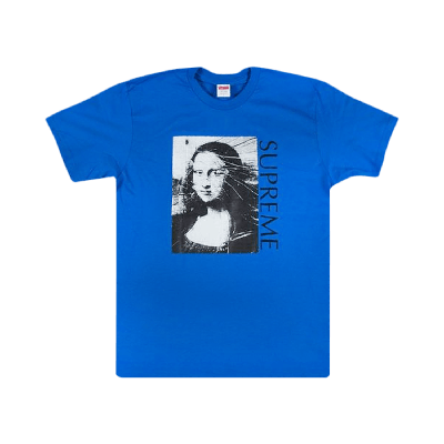 Pre-owned Supreme Mona Lisa T-shirt 'royal Blue'